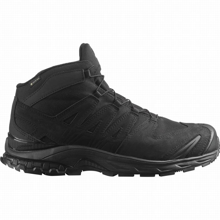 Salomon Xa Forces Mid Wide Gore-tex En Tactische Laarzen Heren Zwart (HQE9132GX)